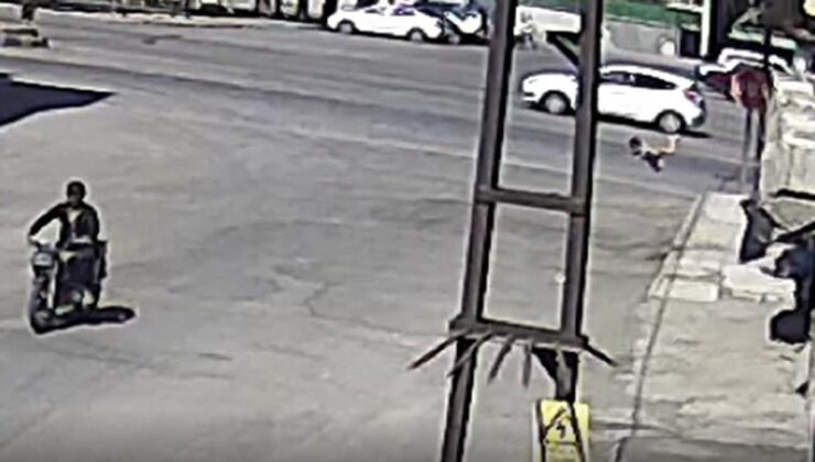 2. kattan yere çakıldı önce ağladı sonra ayağa kalktı