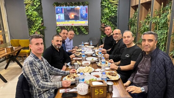 Diyarbakır’daki Kurum amirleri veda yemeğinde buluştu
