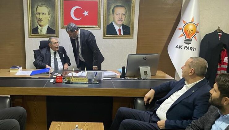 Abdülkadir Aksu’dan Raşit Ocak’a ziyaret