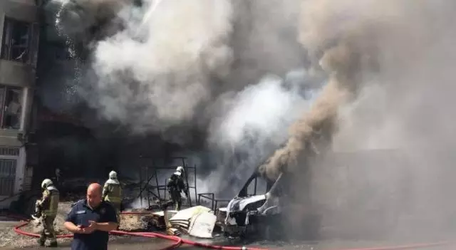 Ankara’da sanayi sitesinde yangın! İki kişi hayatını kaybetti