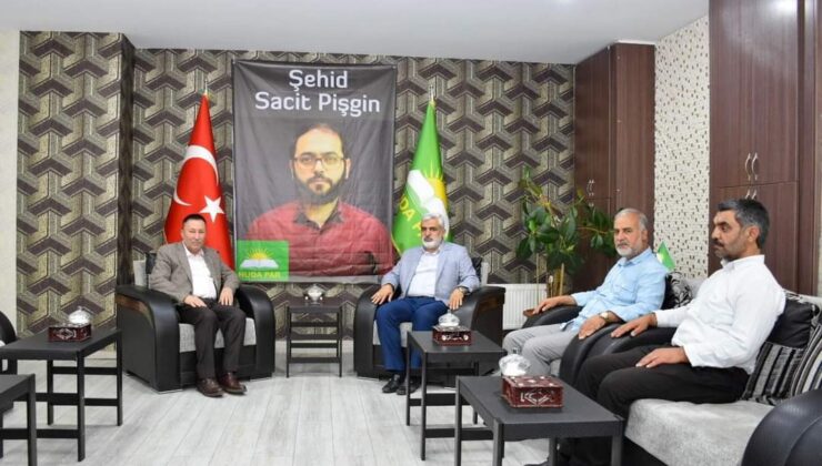 Başkan Beyoğlu’ndan HÜDA PAR ’a taziye ve geçmiş olsun  ziyareti