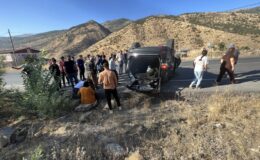 Şırnak’ta takla atan otomobildeki 2 kişi hafif yaralandı