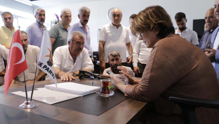 Ak Parti Milletvekili Kepolu, sorun ve talepleri dinledi