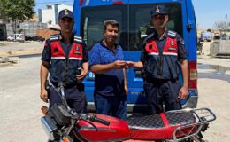 15 Yıl önce çalınan motosiklet bulundu