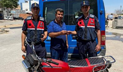 15 Yıl önce çalınan motosiklet bulundu