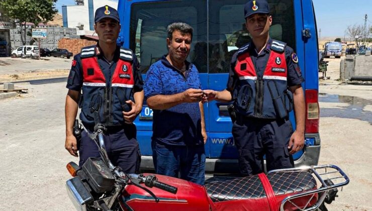 15 Yıl önce çalınan motosiklet bulundu
