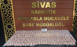 Sivas’ta tarihi eser ve uyuşturucu operasyonu