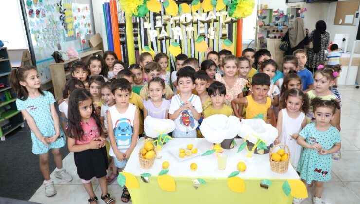 Yenişehir’de miniklerin ellerinden limonata etkinliği düzenlendi