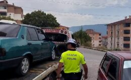 Karabük’te cadde üzerinde drift atan otomobile 20 bin TL ceza