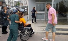 İş makinesi ile halk otobüsü çarpıştı: 7 yaralı