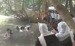 Boğulma tehlikesi yaşayan genç kurtarıldı