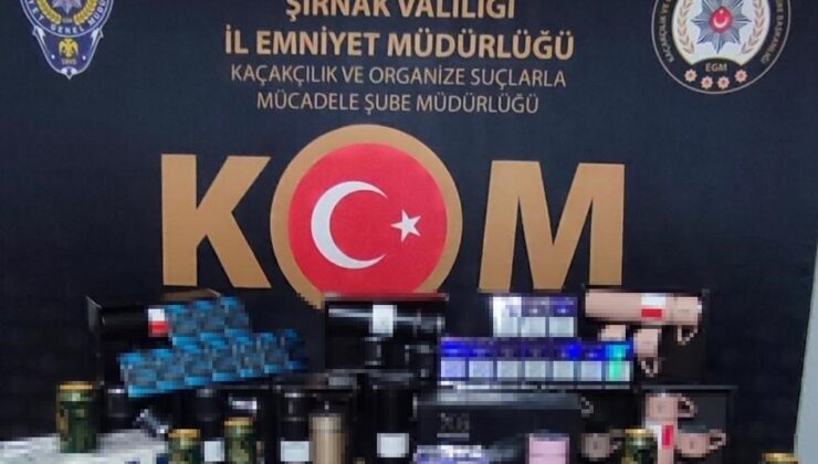 Şırnak’ta asayiş ve kaçakçılık operasyonu: 50 gözaltı