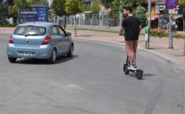 Elektrikli scooterlar geçtiğimiz yıl bin 840 adet kazaya karıştı