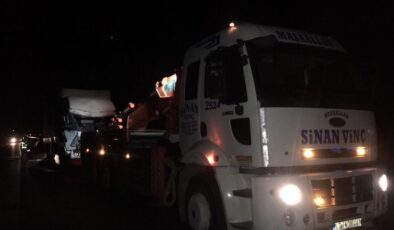 Mardin’de tır kazası: 1 ağır yaralı