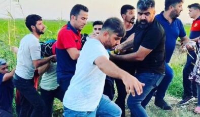 Mardin’de kontrolden çıkan otomobil takla attı: 5 yaralı
