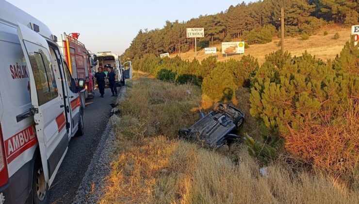 Uykusuzluk kazayı getirdi: 2’si çocuk 4 yaralı