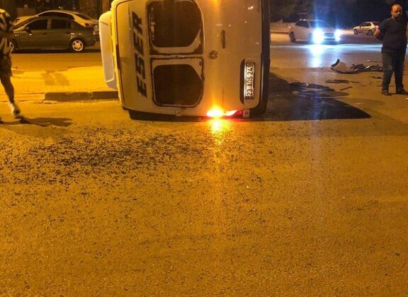 Elazığ’da otomobil ve minibüs kafa kafaya çarpıştı