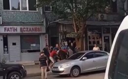 Boks maçını aratmadı, Tekme ve yumruklar havada