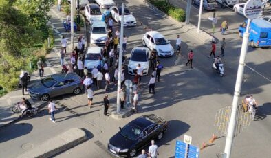 Sokak Ortasındaki Kadın Kavgası Kameralarda
