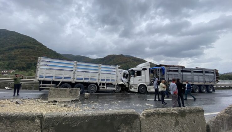Zincirleme Kaza: D-650 Karayolu Trafiğe Kapandı, 1 Kişi Yaralandı
