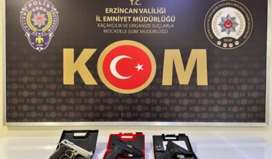 Silah kaçakçılığı operasyonunda 4 kişi gözaltına alındı