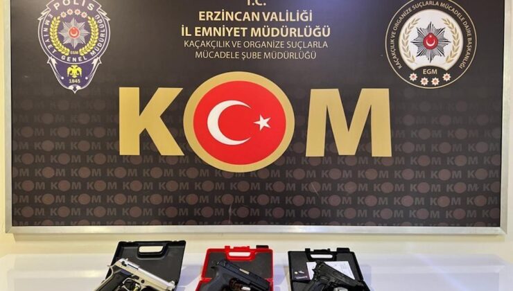 Silah kaçakçılığı operasyonunda 4 kişi gözaltına alındı