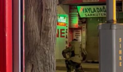 Fünyeyle patlatılan torbadan turşu bidonu ve kışlık sebze çıktı