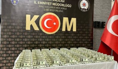 19 Bin 500 Dolar sahteciliği operasyonu