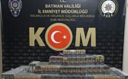 Batman’da 2 bin 240 paket kaçak sigara ele geçirildi