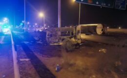 TAG Otoyolu’nda freni patlayan tır dehşet saçtı: 3 ölü, 11 yaralı