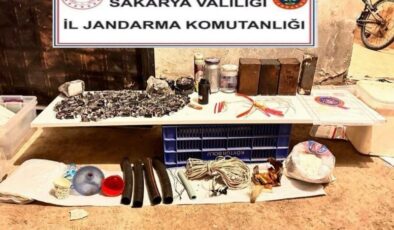 Sakarya’da patlayıcı madde ele geçirildi, 2 kişi tutuklandı