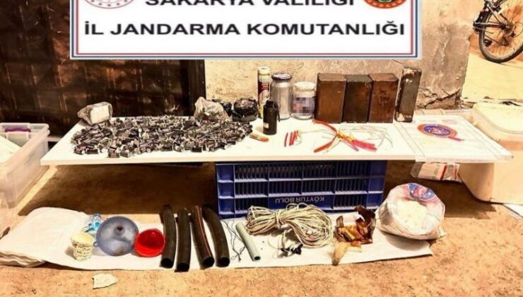 Sakarya’da patlayıcı madde ele geçirildi, 2 kişi tutuklandı