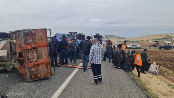 Ergani’de Tır ile traktör çarpıştı: 1 ölü, 1 yaralı