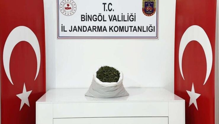 Bingöl’de araziye gömülü 12 kilo 550 gram esrar ele geçirildi