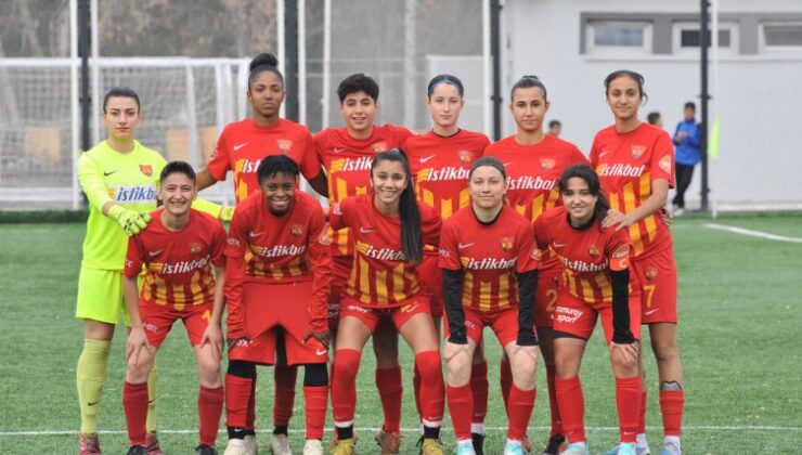 Kayseri Kadın FK, Şırnak’ı sahasında yendi