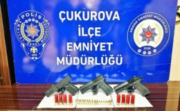 Masaj salonlarından silah çıktı