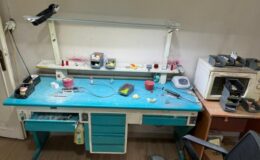 Adana’da kaçak diş kliniğine baskın