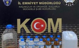 Kars’ta kaçak içki operasyonu