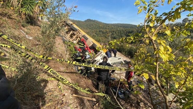 Körfez’de hafriyat kamyonu dehşeti: 1 ölü