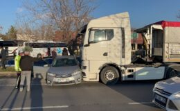 Aksaray’da tır sürükledi: 3 yaralı