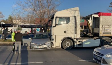 Aksaray’da tır sürükledi: 3 yaralı