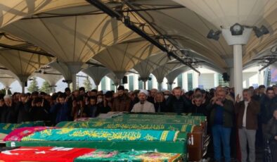 Sincan’da trajik cinayet sonrası cenaze töreni