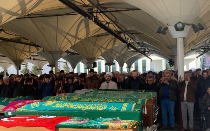 Sincan’da trajik cinayet sonrası cenaze töreni