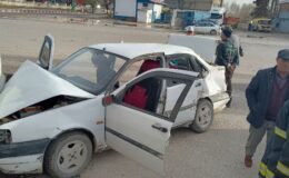 Erciş’te zincirleme kaza: 2 yaralı