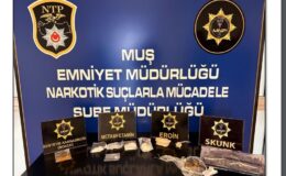 Muş’ta geniş çaplı uyuşturucu operasyonu