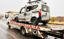 Nusaybin’de tır kazası: 1 yaralı