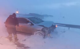 Kars’ta zincirleme kaza: 1 ölü, 6 yaralı