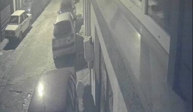 Oto faresi kameralara yakalandı