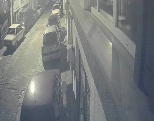 Oto faresi kameralara yakalandı