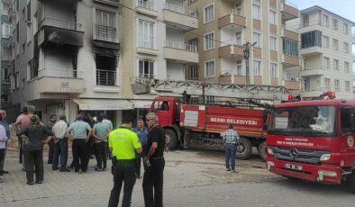 Tadilat esnasında yangın çıktı